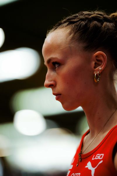 am 28.02.2026 bei den Deutschen Hallen Meisterschaften in der Helmut-Körnig-Halle in Dortmund