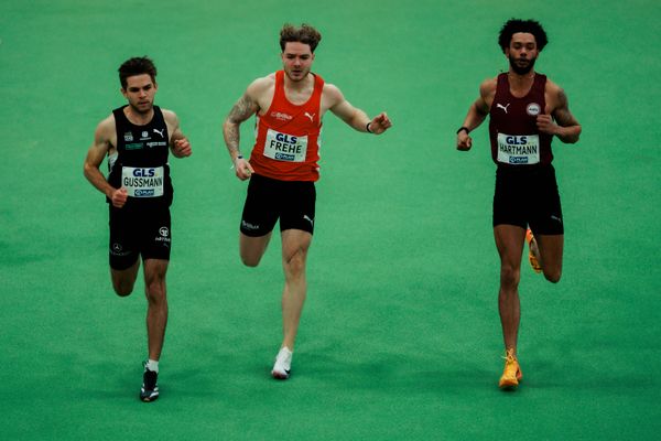 am 28.02.2026 bei den Deutschen Hallen Meisterschaften in der Helmut-Körnig-Halle in Dortmund