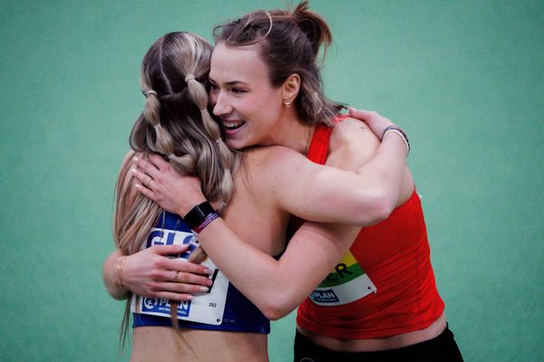 am 28.02.2026 bei den Deutschen Hallen Meisterschaften in der Helmut-Körnig-Halle in Dortmund