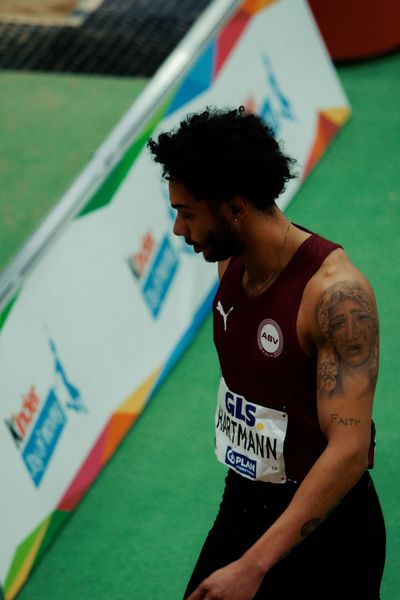 Joshua Hartmann (ASV Köln e. V.) am 28.02.2026 bei den Deutschen Hallen Meisterschaften in der Helmut-Körnig-Halle in Dortmund