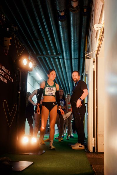 am 28.02.2026 bei den Deutschen Hallen Meisterschaften in der Helmut-Körnig-Halle in Dortmund