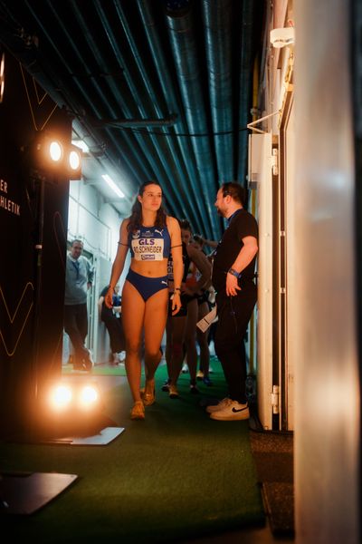 am 28.02.2026 bei den Deutschen Hallen Meisterschaften in der Helmut-Körnig-Halle in Dortmund