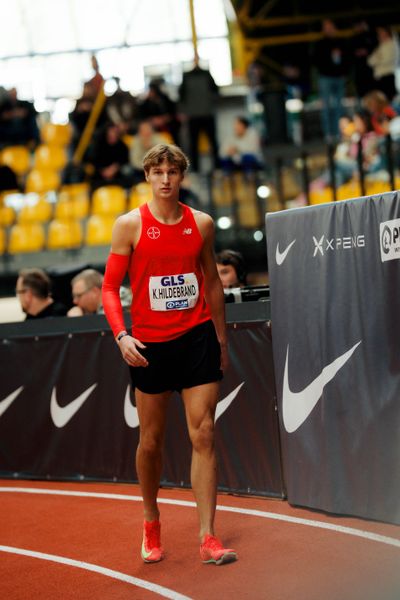 am 01.03.2026 bei den Deutschen Hallen Meisterschaften in der Helmut-Körnig-Halle in Dortmund