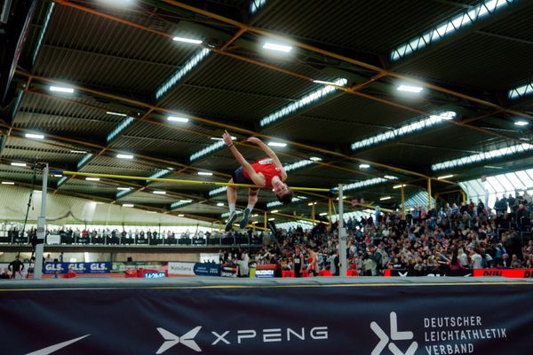 am 01.03.2026 bei den Deutschen Hallen Meisterschaften in der Helmut-Körnig-Halle in Dortmund