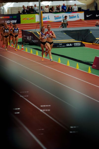 am 01.03.2026 bei den Deutschen Hallen Meisterschaften in der Helmut-Körnig-Halle in Dortmund