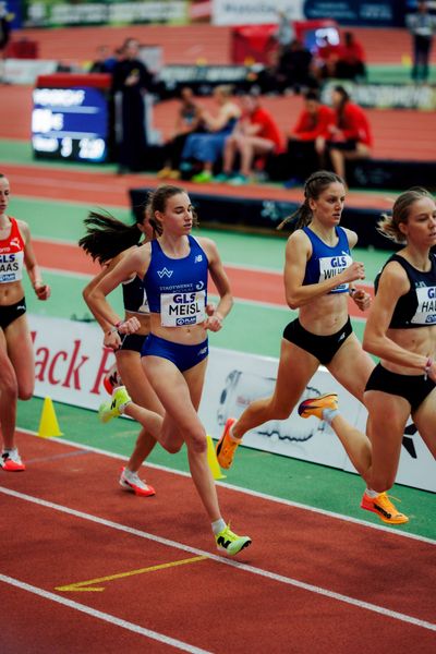am 01.03.2026 bei den Deutschen Hallen Meisterschaften in der Helmut-Körnig-Halle in Dortmund
