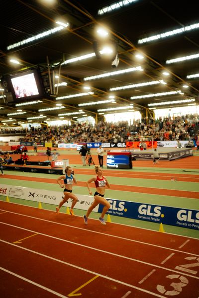 am 01.03.2026 bei den Deutschen Hallen Meisterschaften in der Helmut-Körnig-Halle in Dortmund
