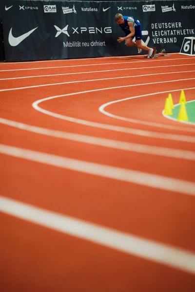 am 01.03.2026 bei den Deutschen Hallen Meisterschaften in der Helmut-Körnig-Halle in Dortmund