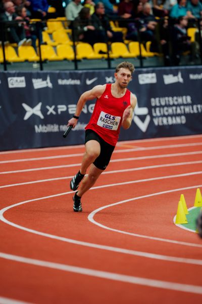 am 01.03.2026 bei den Deutschen Hallen Meisterschaften in der Helmut-Körnig-Halle in Dortmund