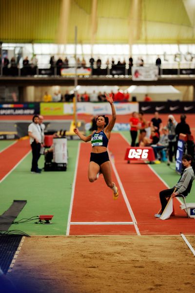 am 01.03.2026 bei den Deutschen Hallen Meisterschaften in der Helmut-Körnig-Halle in Dortmund