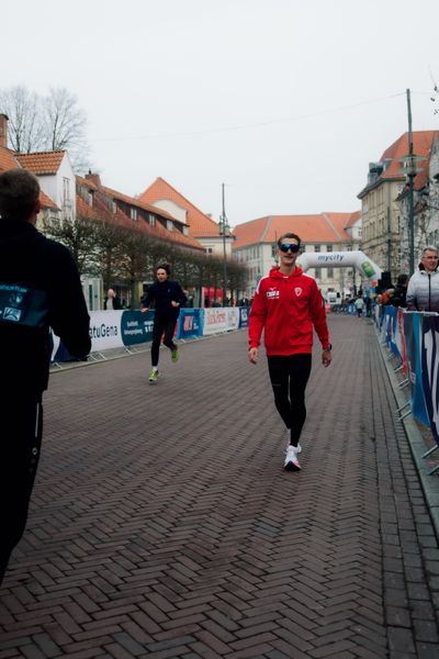 Artur Beimler (LC Cottbus) am 08.03.2026 bei den Deutschen Meisterschaften 10 km Straße in Uelzen
