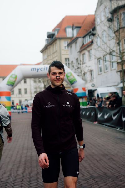 Sören Sprehe (SC Melle 03) am 08.03.2026 bei den Deutschen Meisterschaften 10 km Straße in Uelzen