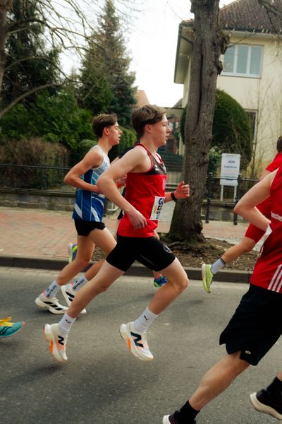 Jakob Langen (LG Osnabrück) am 08.03.2026 bei den Deutschen Meisterschaften 10 km Straße in Uelzen