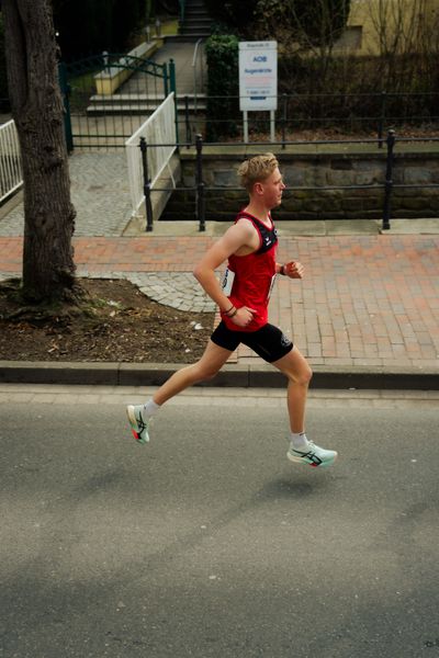 Jan Henrik Küthe (LG Osnabrück) am 08.03.2026 bei den Deutschen Meisterschaften 10 km Straße in Uelzen