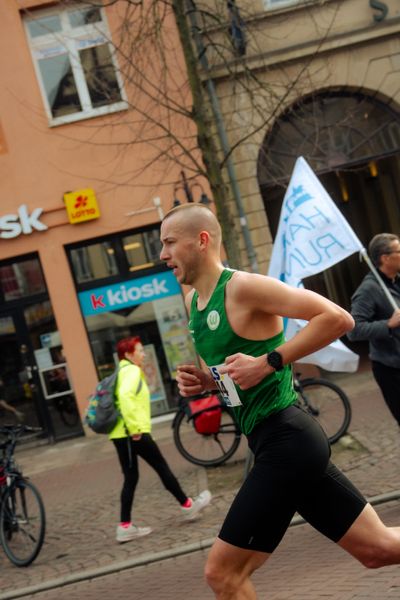 Steffen Hannich (VfL Wolfsburg) am 08.03.2026 bei den Deutschen Meisterschaften 10 km Straße in Uelzen