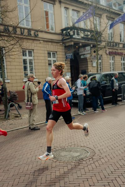 Matthias Apel (LG Osnabrück) am 08.03.2026 bei den Deutschen Meisterschaften 10 km Straße in Uelzen