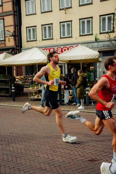 Jens Mergenthaler (LG farbtex Nordschwarzwald) am 08.03.2026 bei den Deutschen Meisterschaften 10 km Straße in Uelzen