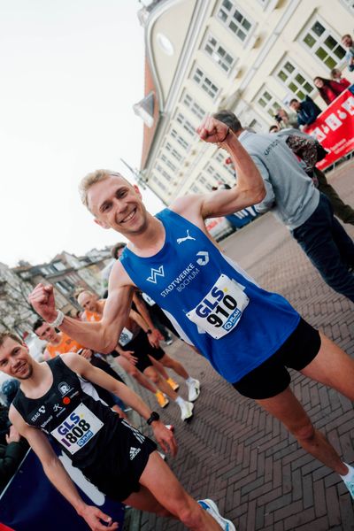 Nils Voigt (TV Wattenscheid 01) am 08.03.2026 bei den Deutschen Meisterschaften 10 km Straße in Uelzen