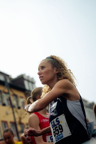 Esther Pfeiffer (Düsseldorf Athletics) am 08.03.2026 bei den Deutschen Meisterschaften 10 km Straße in Uelzen