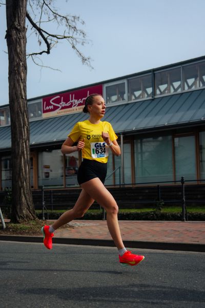 Carolin Hinrichs (VfL Löningen) am 08.03.2026 bei den Deutschen Meisterschaften 10 km Straße in Uelzen