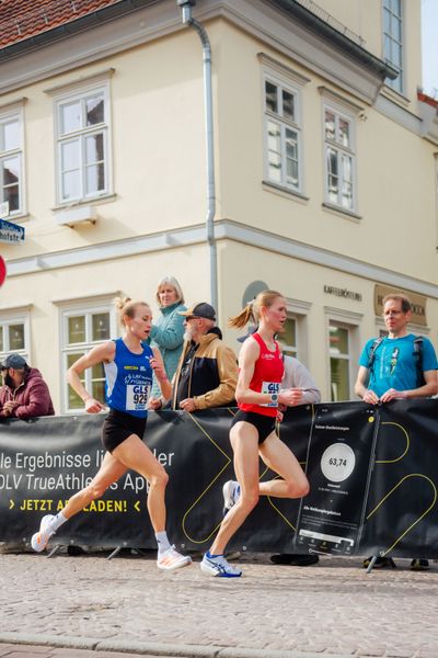 Antonia Schiel (LAV Stadtwerke Tübingen) am 08.03.2026 bei den Deutschen Meisterschaften 10 km Straße in Uelzen