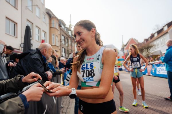 Gesa Felicitas Krause (Silvesterlauf Trier) am 08.03.2026 bei den Deutschen Meisterschaften 10 km Straße in Uelzen