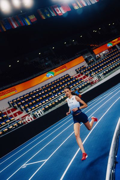 Nadia Battocletti (Italy) am 19.03.2026 at the World Athletics Indoor Championships 2026 in Torun