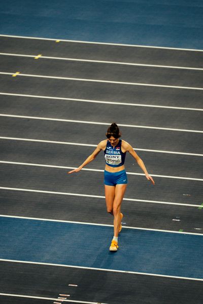 Angelina Topić (Serbia) on 20.03.2026 at the World Athletics Indoor Championships 2026 in Torun