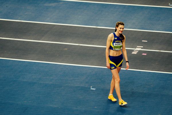 Yaroslava Mahuchikh (Ukraine) on 20.03.2026 at the World Athletics Indoor Championships 2026 in Torun