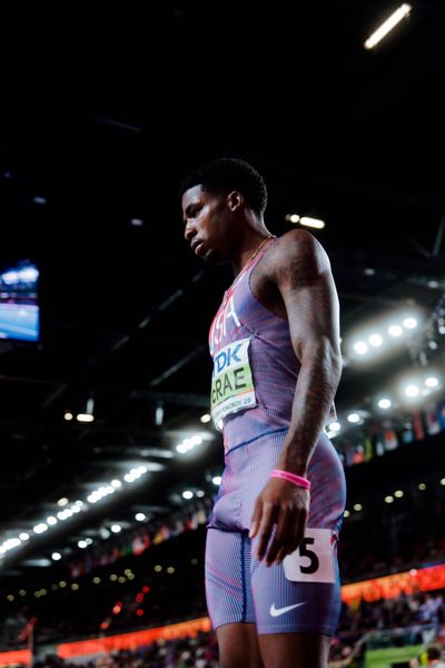 Khaleb McRae (United States) on 21.03.2026 at the World Athletics Indoor Championships 2026 in Torun