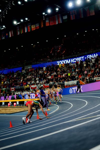 Freweyni Hailu (Ethiopia) on 21.03.2026 at the World Athletics Indoor Championships 2026 in Torun