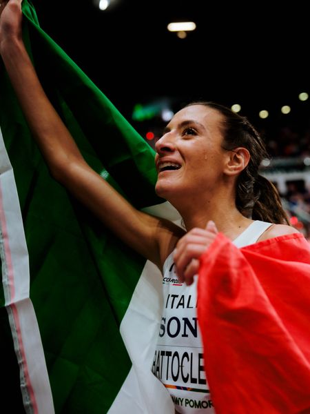 Nadia Battocletti (Italy) on 21.03.2026 at the World Athletics Indoor Championships 2026 in Torun