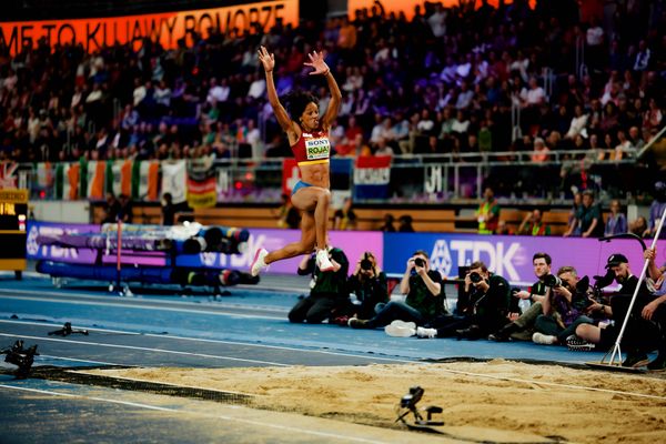 Yulimar Rojas (Venezuela) on 21.03.2026 at the World Athletics Indoor Championships 2026 in Torun