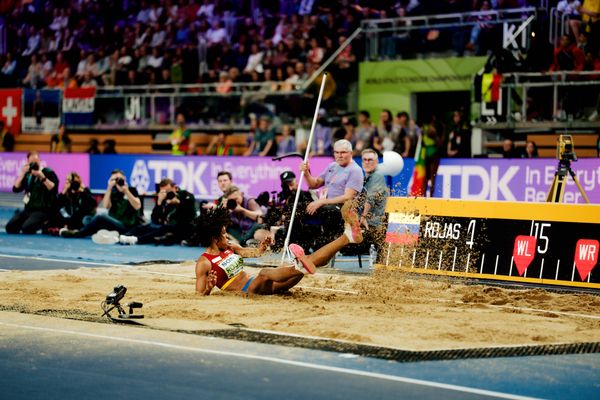 Yulimar Rojas (Venezuela) on 21.03.2026 at the World Athletics Indoor Championships 2026 in Torun